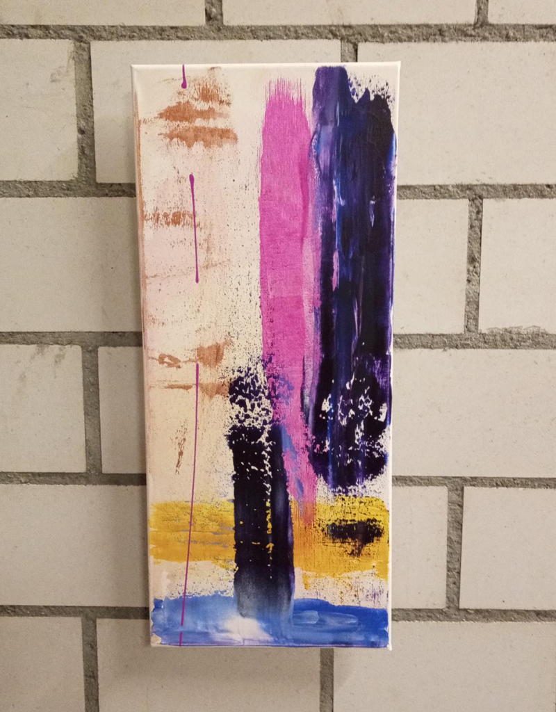 fliesst und bleibt stehen.